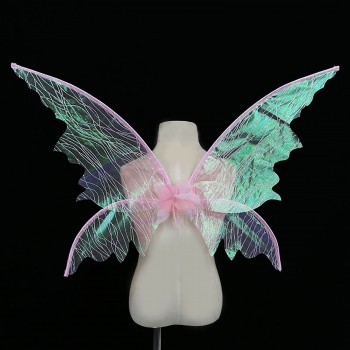 Fairy Wings Angel Cosplay Halloween Party Dress Up Festival Rave Women